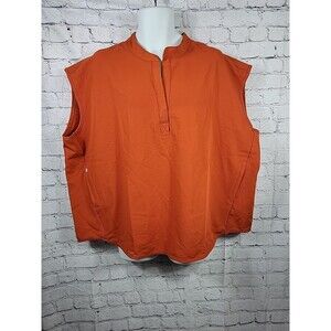 Figs Rafaela V-Neck Burnt Orange Scrub Top Technical collection 2 pocket 3XL